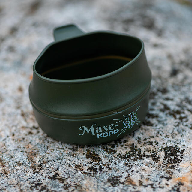 Masekopp Wildo Fold-A-Cup Bio 2,5 dl OliveGreen N