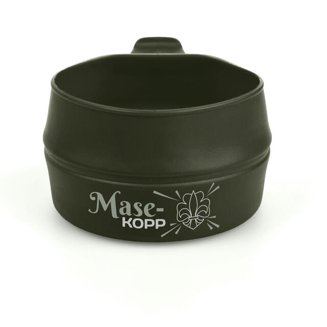 Masekopp Wildo Fold-A-Cup Bio 2,5 dl OliveGreen N 