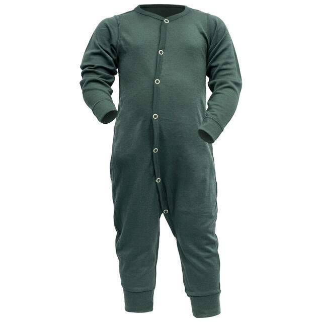 Pysj til barn 9 mnd Devold Breeze Merino Sleepsuit Kid 74 42
