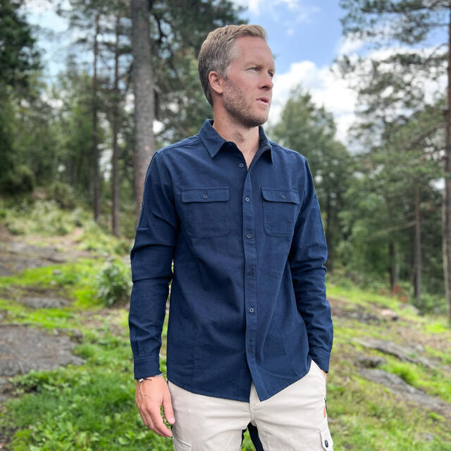 Skjorte til herre L Tufte Hawk Shirt M L 012