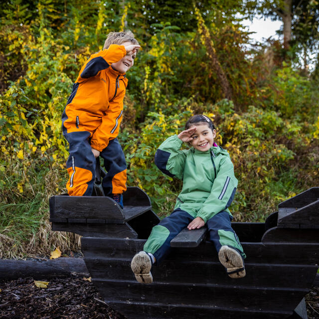 Utedress til barn 4 år Bergans Lilletind Coverall Kid 104 25384