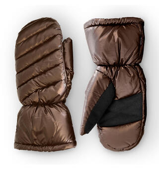Votter til dame THOQ Down Mitten BronzeMetallic
