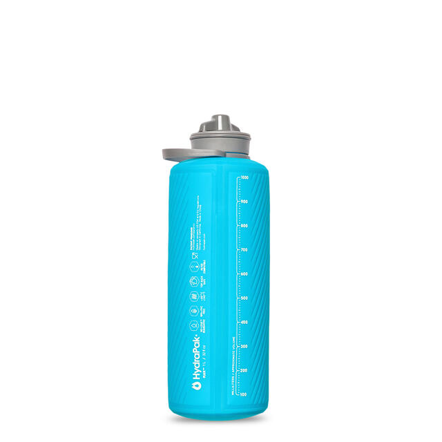 Flaske 1 liter Hydrapak Flux Bottle 1 liter MalibuBlue 