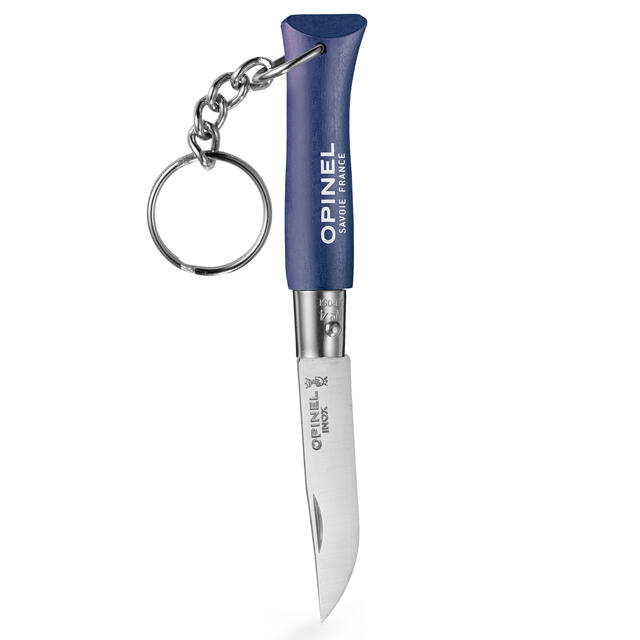 Foldekniv med nøkkelring Opinel No 04 Keychain StainlessSteel Ble 