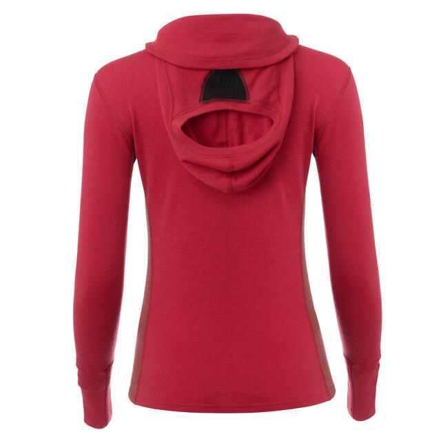 Hettegenser til dame S Aclima Warmwool Hood Zip W S 399