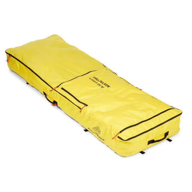 Pulkpose med stol Fjellpulken Sleeper 200 SF Yellow 
