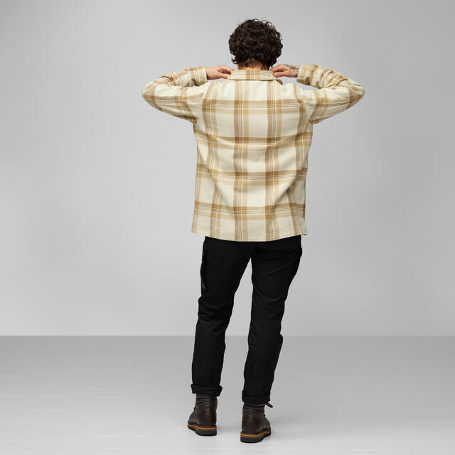 Skjorte til dame M Fjällräven Singi Overshirt W M 113-196