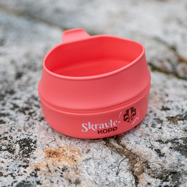 Skravlekopp Wildo Fold-A-Cup Bio 2,5 dl Pink NSF