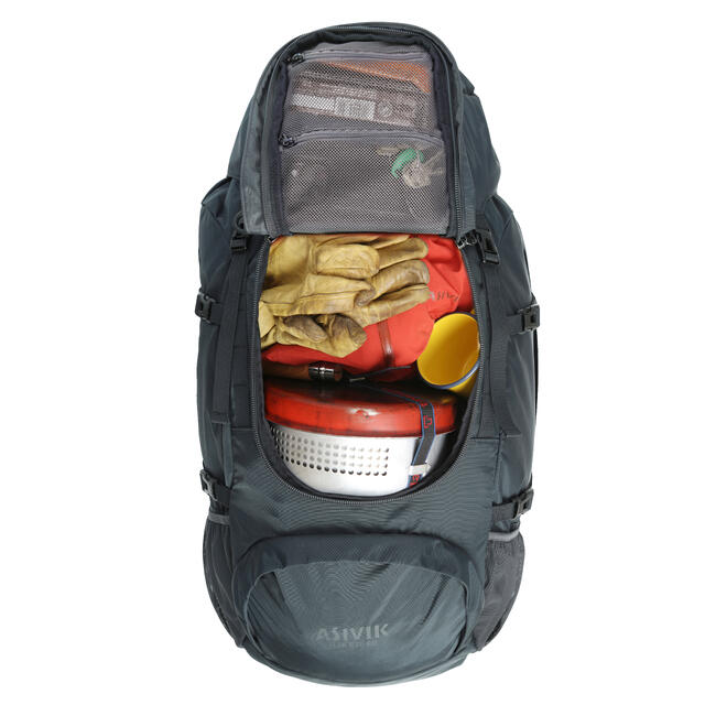 Speidersekken til barn Asivik Hiker Backpack 60 liter