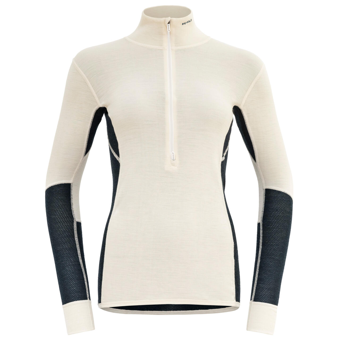 Trøye til dame XS Devold Wool Mesh Zip W XS 284 - toppturer - toppturer - toppturer - toppturer - toppturer - toppturer - toppturer - merinoull - meri