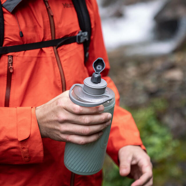 Flaske 1 liter Hydrapak Flux Bottle 1 liter MammothGrey