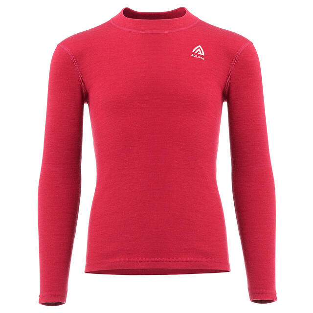 Trøye til junior 10 år Aclima Warmwool Crew Jr 140 389
