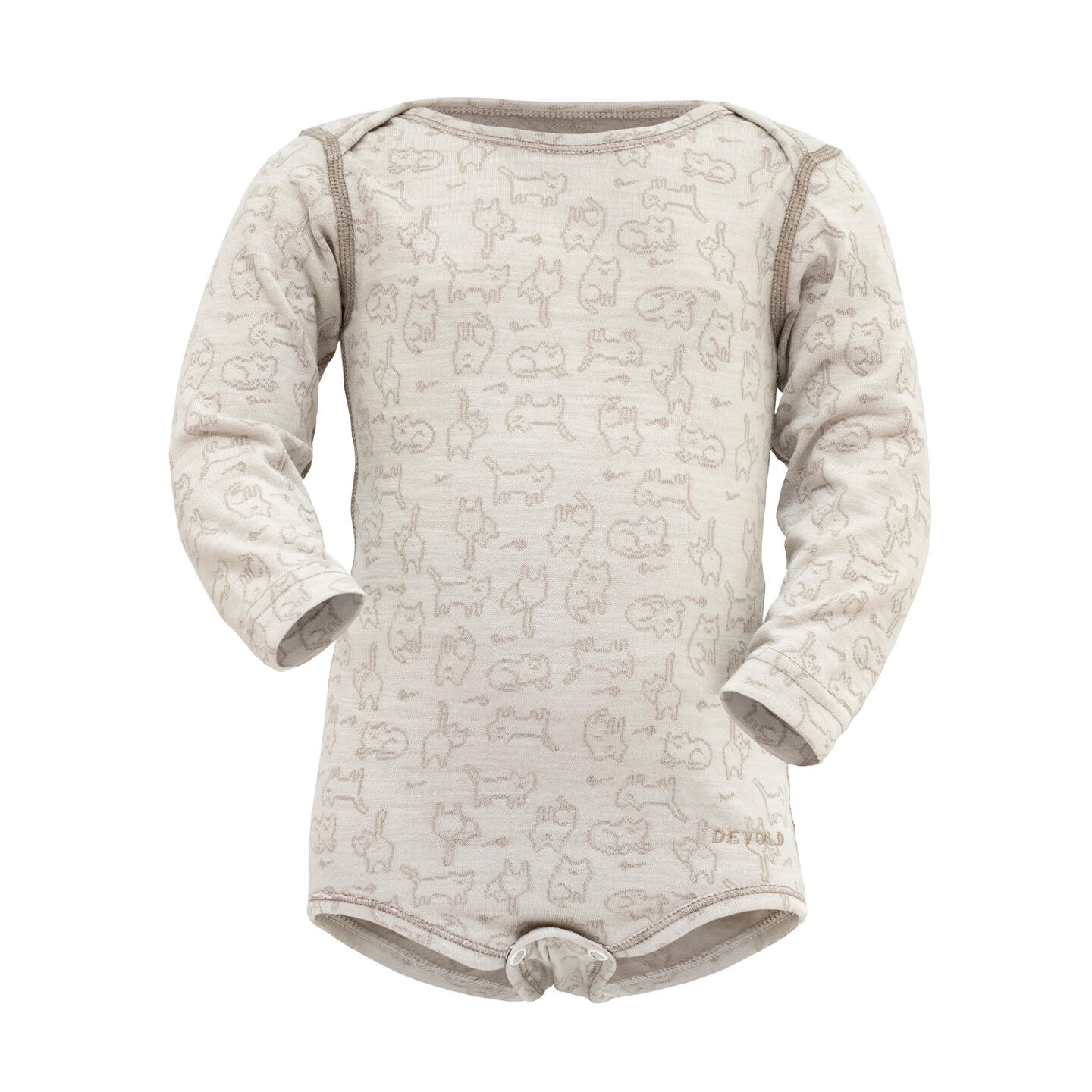 Body til baby 1 år Devold Duo Active Merino Body Baby 80 01