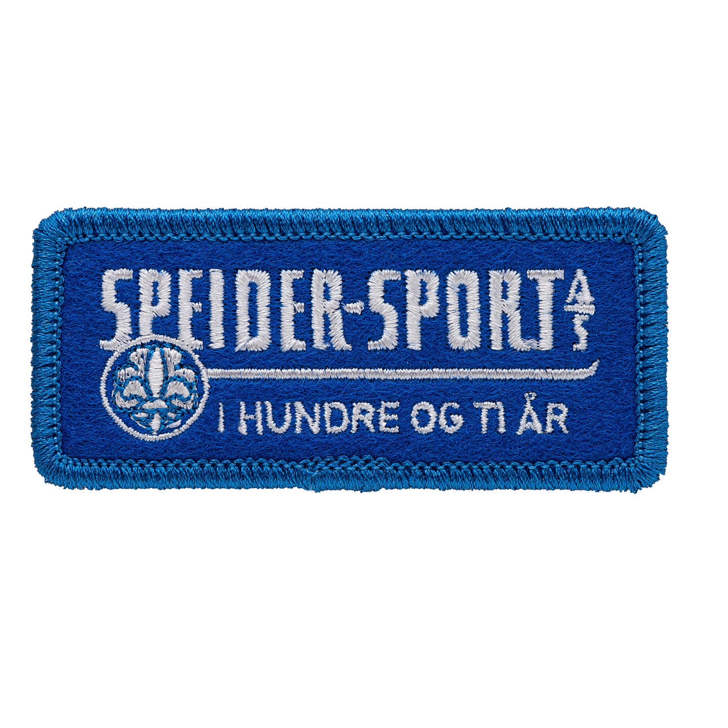 Jubileumsmerke 110 år Speider-sport Jubileumsmerke Blue