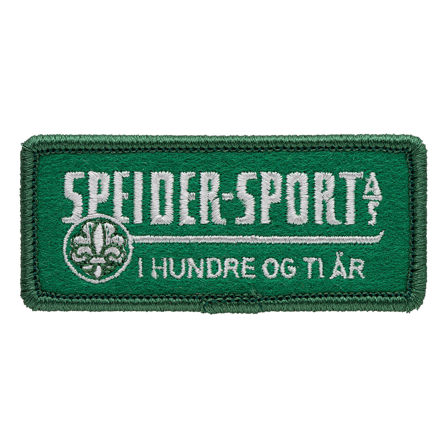 Jubileumsmerke 110 år Speider-sport Jubileumsmerke Green