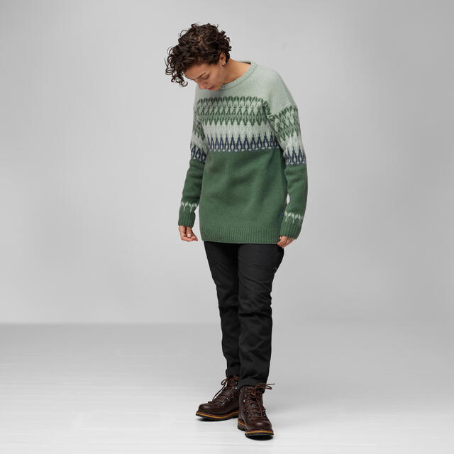 Genser til dame M Fjällräven Övik Path Knit W M 679-674