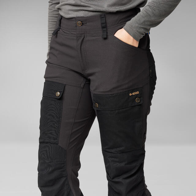 Kort bukse til dame XS Fjällräven Keb Trouser Short W 36 550 