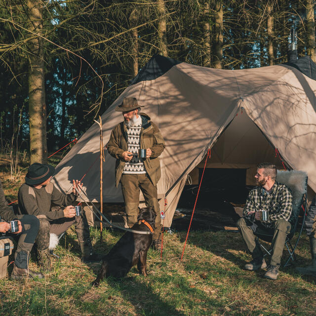Leirlavvo til 12 Robens Klondike Twin Khaki