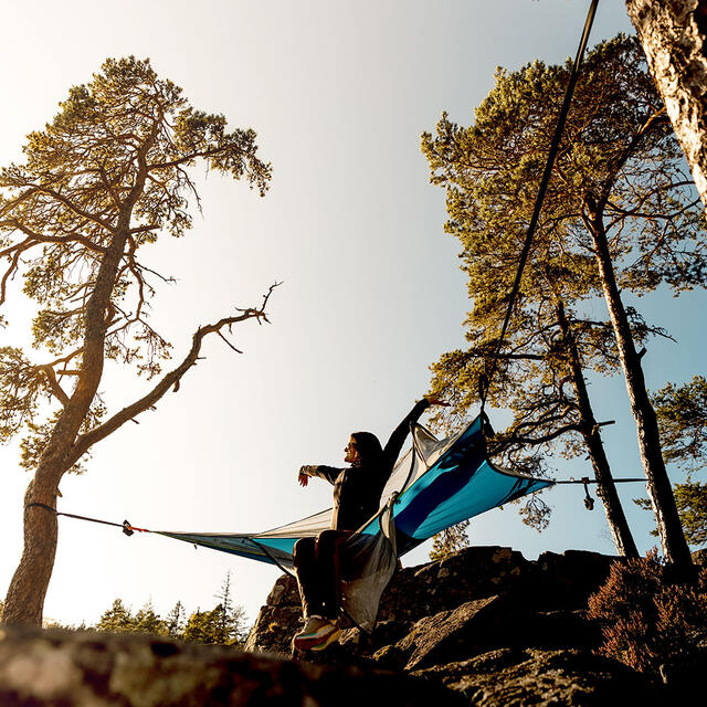 Lett tretelt til 1 Tentsile Una ForestGreen