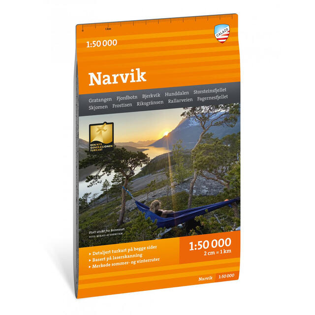 Narvik Calazo Turkart 1:50 000 