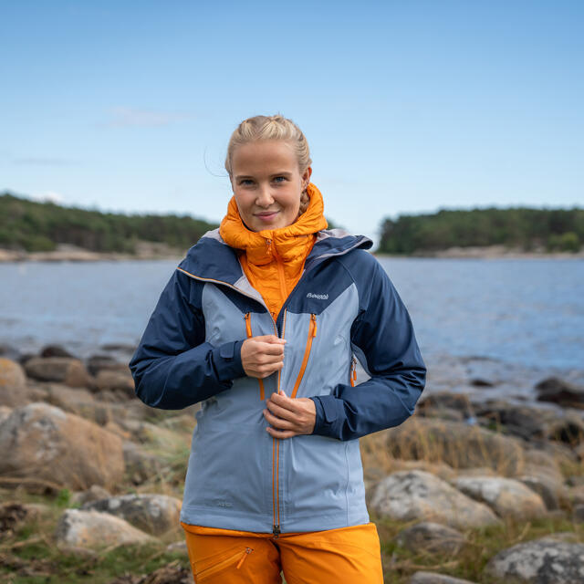 Skalljakke til dame L Bergans Cecilie 3L Jacket W L 25489