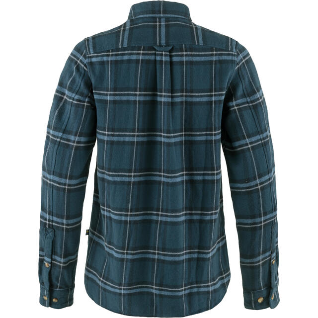 Skjorte til dame M Fjällräven Övik Heavy Flannel W M 534-55 