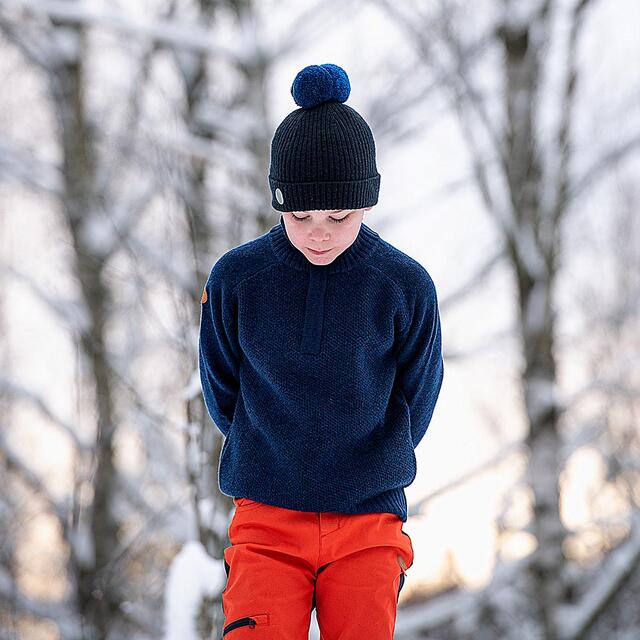 Ullgenser til barn 5–6 år Tufte Robin Half Zip Kid 110–116 013 NSF