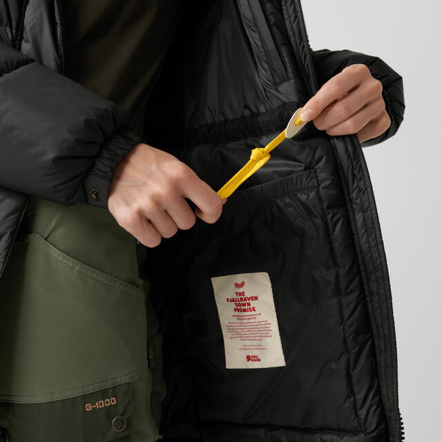 Dunjakke til dame XL Fjällräven Expedition Down Parka W XL 55