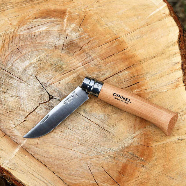 Foldekniv Opinel No 08 StainlessSteel