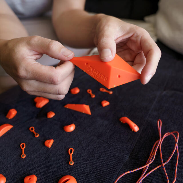 Kjøleskapsmagneter Microsend Minature Magnetic Crag Orange 