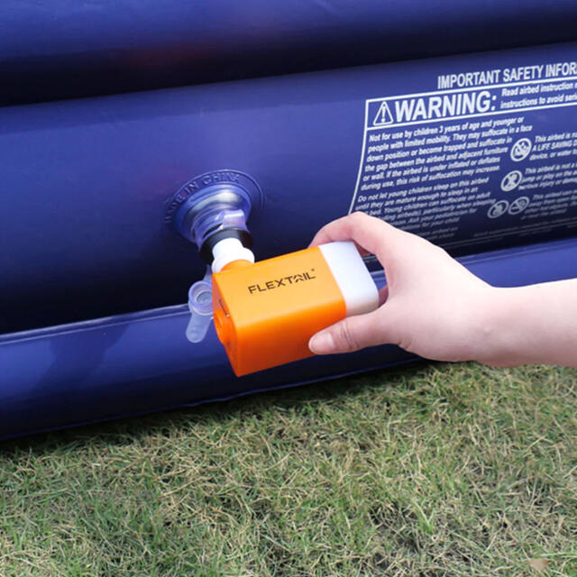 Pumpe til underlag Flextail Max Pump 2 Plus Orange