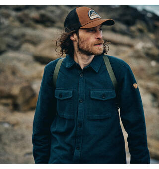 Skjorte til herre Fjällräven Övik Lite Padded M 555-555