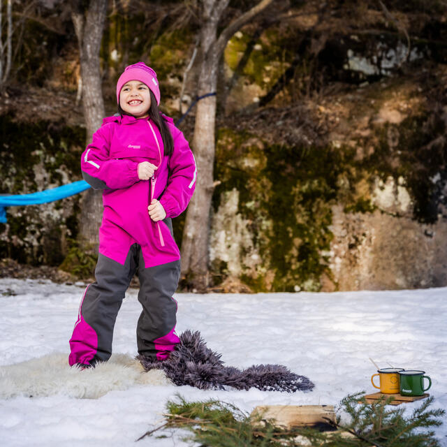 Utedress til barn 2 år Bergans Lilletind Ins Coverall Kid 92 25 