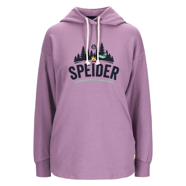 Hettegenser til dame L Tufte Puffin Relaxed Hoodie W L 203 NSF