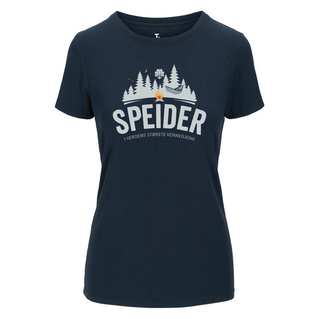 Skjorte til dame L Tufte Softboost Crew Tee W L 049 NSF