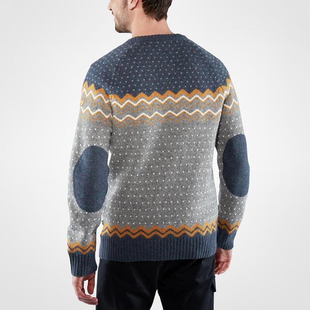 Genser til herre Fjällräven Övik Knit Sweater M 555