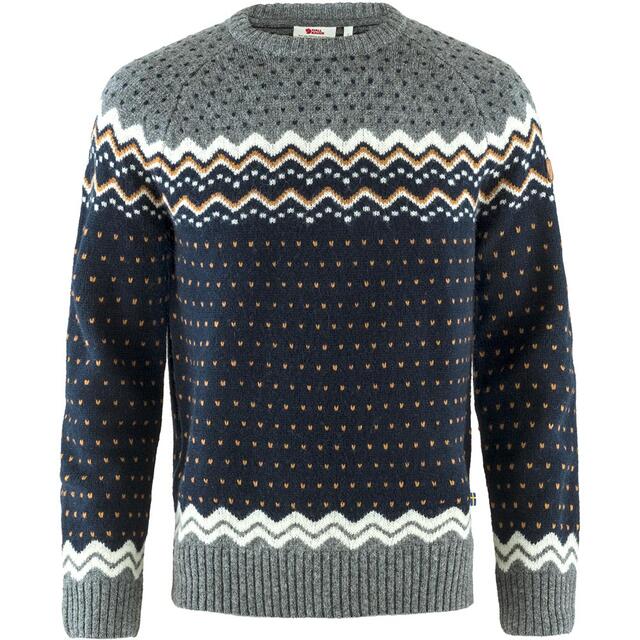 Genser til herre Fjällräven Övik Knit Sweater M 555