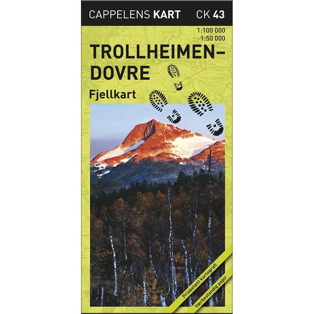 Trollheimen-Dovre Cappelen Damm CK43 Trollheimen-Dovre