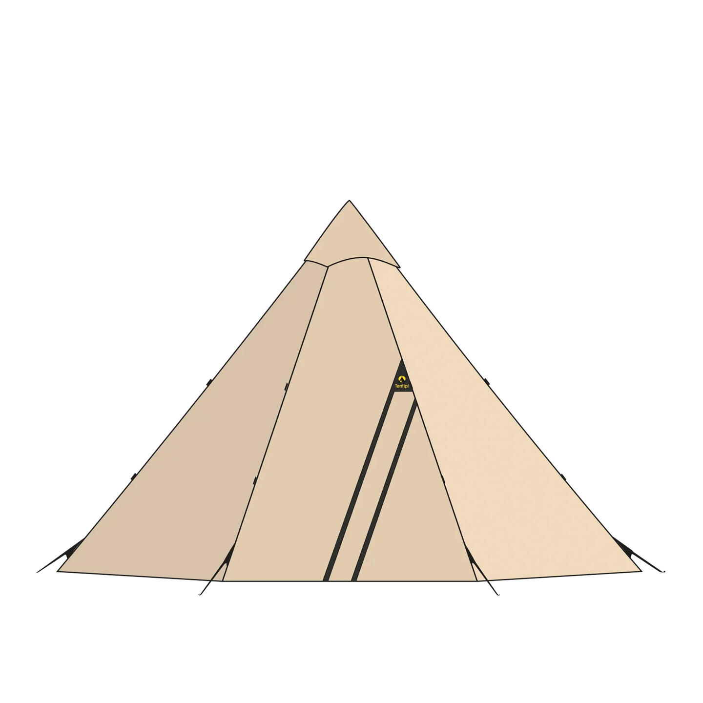 Lavvo til 9 Tentipi Onyx 9 BP - telt - telt - telt - telt - telt - telt - telt - polyester - polyester - polyester - polyester - polyester - polyester
