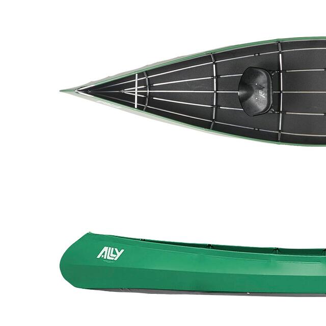 Kano Ally 15 Bergans Ally Folding Canoe 15 DR Green