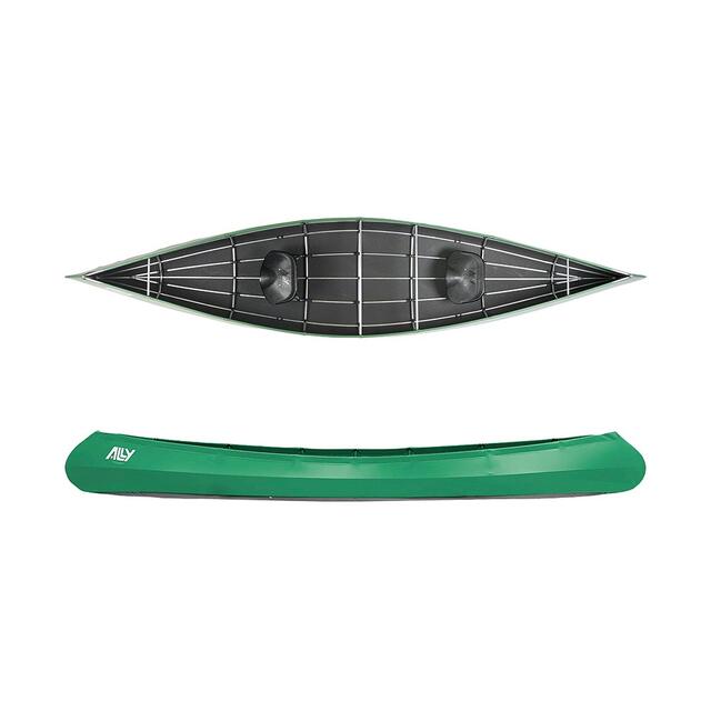 Kano Ally 15 Bergans Ally Folding Canoe 15 DR Green