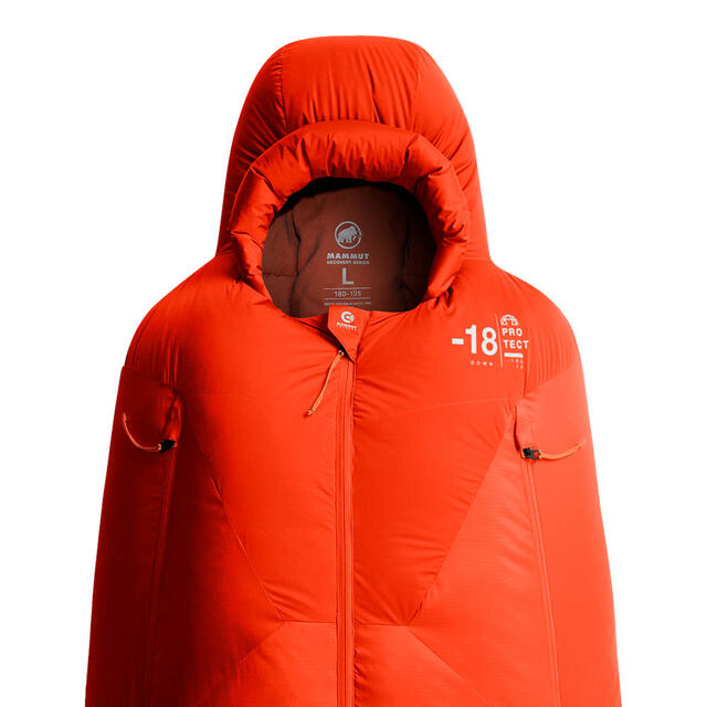 Ekstrempose i dun 195 cm Mammut Protect Down L 2196