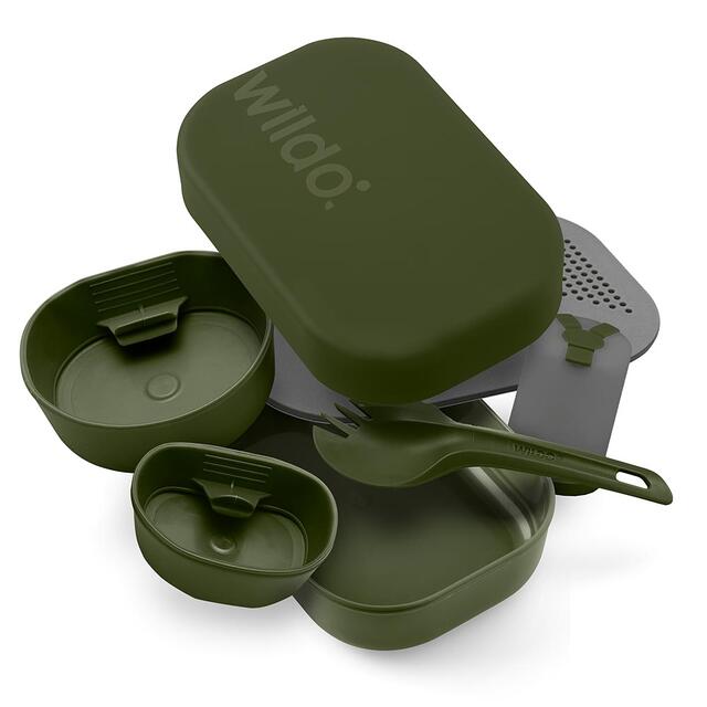 Turmatboks Wildo Camp-a-Box Complete Olive 