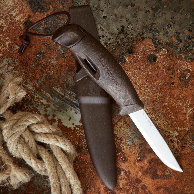 Kniv med tennstål Light My Fire FireKnife BIO CocoShell 