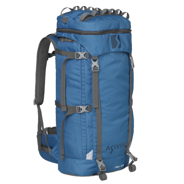 Speidersekken til barn Asivik Hiker 40 liter Blue