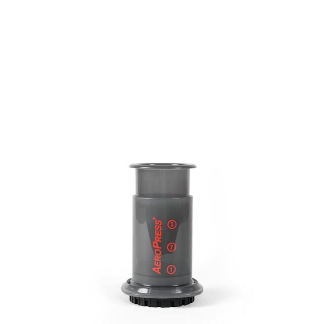 Kaffepresse med kopp Aeropress Go 200 ml Grey 