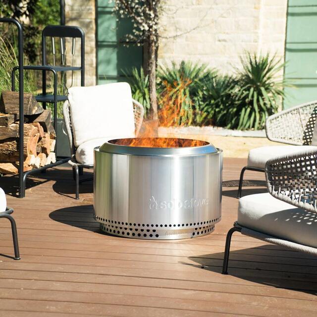 Leirbålbrenner Solo Stove Yukon Kit Steel