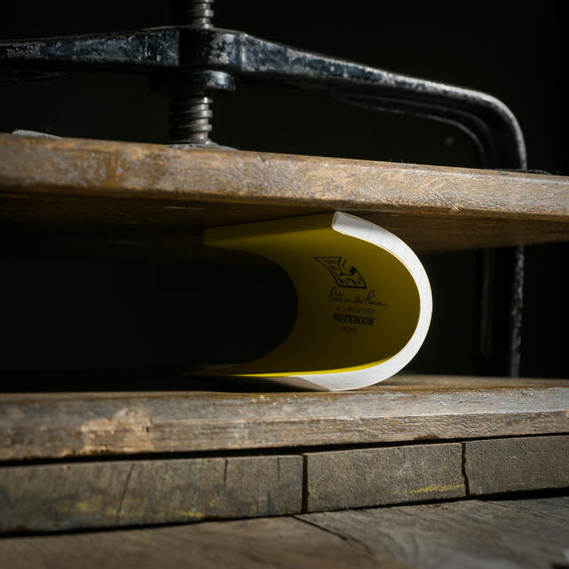 Liten vannfast notatblokk Rite In the Rain No378 Yellow