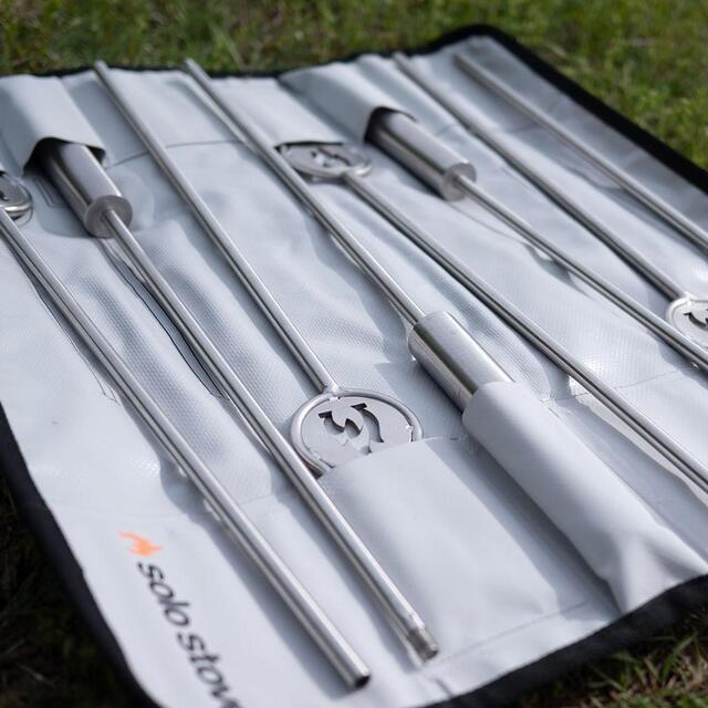 Grillspyd 4 pk. Solo Stove Sticks Steel
