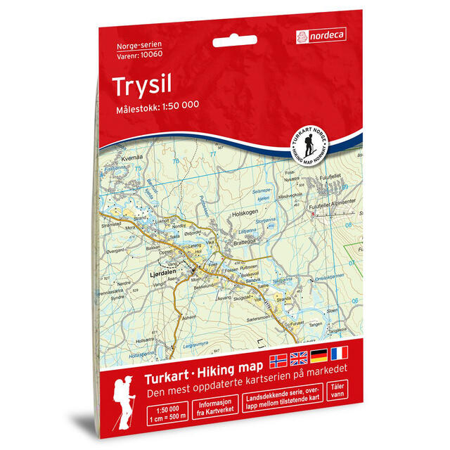 Trysil Nordeca Norge 1:50 000 10060 